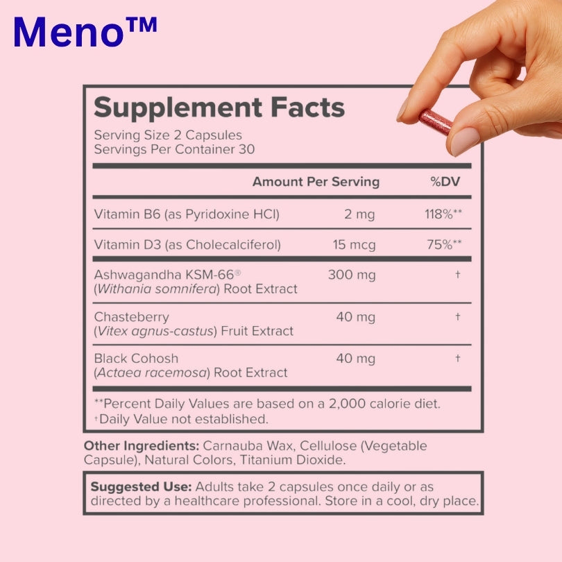 Meno™ - Menopauze Afslank Capsules