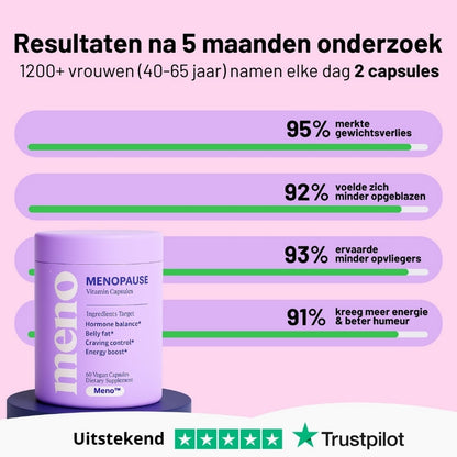 Meno™ -  Menopauze Afslank Capsules