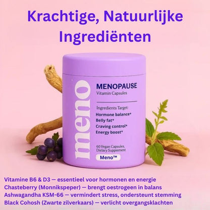 Meno™ -  Menopauze Afslank Capsules
