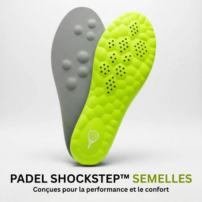 Padel ShockStep™ – Plus de stabilité. Moins d’impact. Des performances maximales sur le court.
