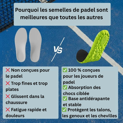 Padel ShockStep™ – Plus de stabilité. Moins d’impact. Des performances maximales sur le court.