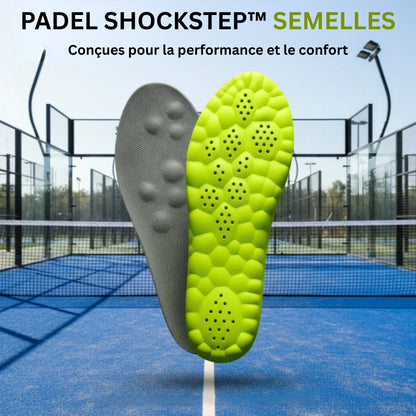 Padel ShockStep™ – Plus de stabilité. Moins d’impact. Des performances maximales sur le court.