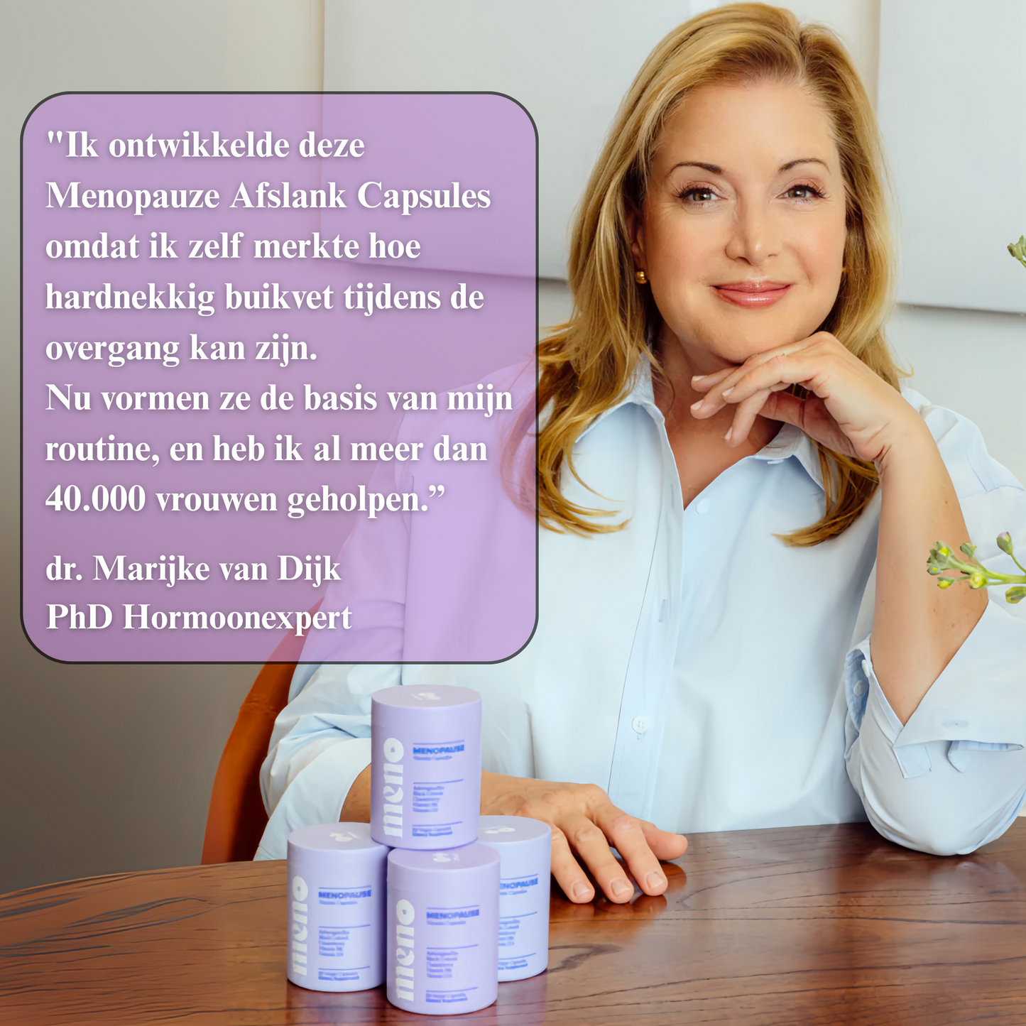 Meno™ -  Menopauze Afslank Capsules